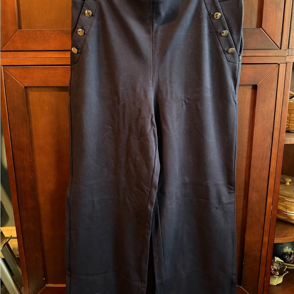 Talbots High Waist Dark Blue Dress Pants